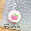 Dibujos Animados Frutas Multicolor Hecho a Mano Bricolaje Gel de Crema Pasador Cuerda para el Cabello Taza de Agua Flor para Zapatos Colgante Llavero Material Decorativo