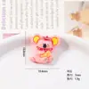 Accesorios DIY de Resina Animalitos Lindos de Dibujos Animados Pegamento de Crema Parche para Funda de Teléfono Móvil Accesorios para el Cabello de Niños Decoración de Imán para Refrigerador