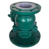 Fq41F46-6/16C Válvula de Bola de Descarga Revestida de Flúor Resistente a la Corrosión Válvula de Bola de Reducción Manual Revestida de Flúor Válvula de Bola de Descarga Inferior