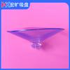 Ventosa de cabeza de hongo transparente de PVC con disco, ventosa de vacío con audio sin costuras, ventosa fija de plástico de 75 mm de grosor, ventosa grande