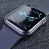 Para iWatch10 Película de Vidro Temperado para Relógio Full Glue Apple 49mm Curva 3D Filme para Smartwatch S9