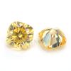 Venta al por mayor de Piedras Sueltas de Moissanita Amarillo Limón en Forma Cuadrada/Almohada, Cabujones Irregulares Amarillos de Moissanita