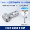 Conectores de Tubo de Aço 20/25/32mm Juntas de Tubo Redondo Fixadores de Tubo de Ferro Acessórios para Tubo Galvanizado Inoxidável Braçadeiras para Tubo de Estufa