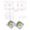 3535 Cerámica 2W Luz Blanca Sanan Chip Vertical LED Perla de Lámpara de Alta Potencia Ra95 Perla de Lámpara de Espectro Completo