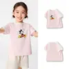 Camiseta Balabala para Bebé Top para Bebé Manga Corta Niños y Niñas 2025 Nueva Ropa de Verano