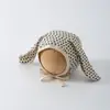 Bonito gorro de bebé para primavera y otoño, gorro fino tipo jersey que cubre la cara para bebés, a prueba de viento y protector de orejas para niños y niñas al salir