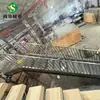 Escadas de Aço em Formato de I Galvanizadas a Quente para Vilas Externas Corrimão de Escada de Liga de Alumínio de Engenharia à Prova de Oxigênio para Exterior Exportação