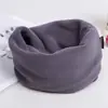Bufanda de cuello grueso de otoño e invierno, bufanda de chal unisex, bufanda cálida pura para exteriores, protección para el cuello, cuello de cachemira