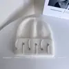 Gorro de Punto Decorativo con Pedrería y Perlas Estilo Coreano para Mujer Invierno Versátil Casual Gorro de Lana para Exteriores Resistente al Frío y Cálido Gorro de Punto