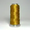 3/6/9/12/18 hilos de cordón dorado M2887 tejido a mano, hilo decorativo amarillo para trenzar, ensartar y hacer pulseras DIY