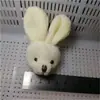 Pelúcia 2cm branco pelúcia curta cabeça de urso bolsa grampo de cabelo corda de cabelo acessórios acessórios Acessórios Atacado