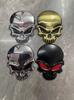 Calcomanías de coche de diablo calavera metal etiquetado tridimensional calcomanías de modificación personalizadas etiqueta trasera calcomanías decorativas calcomanías de motocicleta Harley