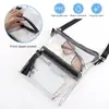 Bolso Cruzado de PVC 2025 Otoño e Invierno Nuevo Estilo Ropa de Trabajo para Exteriores Portátil Ultradelgado Bolso de Hombro Almacenamiento para Mujer Bolso Transparente Personalización