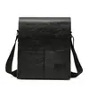 Bolso cruzado de negocios para hombre, Bolso de hombro de cuero simple y elegante, Bolso de gran capacidad para el día a día y el trabajo, Bolso retro para hombre