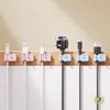 Organizador de Cables Tipo Palanca para Escritorio y Coche, Clip para Gestión y Almacenamiento de Cables de Datos, Clip para Cable de Carga de Teléfono Móvil, Soporte para Enchufes