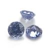 Taladro para uñas redondo de 6-10 mm con circonita azul chetan rosa milenio, color piedra desnuda, circonita de alto carbono, para hacer tú mismo.