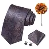 Venta Caliente Transfronteriza para Hombre Negocios Gama Alta Corbata Formal de Bolsillo para Negocios Set de Corbata 8cm Grande Suministro Listo