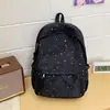 Mochila Estrela Transfronteiriça para Meninas, Mochila Leve Estilo Ins para Alunas do Ensino Médio, Pequena Mochila Simples para Viagem de Alunos do Ensino Fundamental