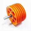 Soporte de Cable para Alambre Extrusor Maquinaria Cable Almacenamiento de Alambre de Plástico Carrete Rueda Guía de Plástico LSR Rueda AB Diámetro 200250MM