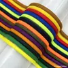 Pronta Entrega Acessórios Versáteis para Roupas em Poliéster Cadarços Redondos Lisos de Alta Qualidade Coloridos Múltiplas Especificações Cordões para Calças Atacado