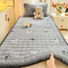 Novo colchão de veludo de leite espesso colchão de dormitório estudantil colchão de cama de algodão tatami almofada quente atacado