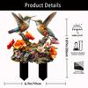 Amazon Temu Transfronterizo Acrílico Jardín Patio Estaca Suelo Planta en Maceta Decoración Decoración de Jardín Accesorios Colección
