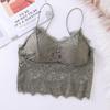 Goblin Pequeno Sling Costas com Renda Top Tubo para Seios Menina Sexy Moda Sutiã Esportivo Colete Feminino Roupa Íntima Mulheres
