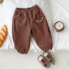 Abrigo acolchado de algodón para bebé Ropa de invierno Abrigo acolchado de algodón con forro polar de oso lindo para bebé niño Chaqueta acolchada de algodón para bebé coreano