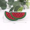 Atacado Etiqueta Bordada de Frutas Abacaxi Melancia Formato Selo Bordado Patch de Tecido Bordado Acessórios de Vestuário Acessórios