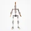 Calificado Fábrica / Todo Metal Esqueleto de Personaje de Animación Stop Motion Esqueleto de Acero Inoxidable Muñeca de Animación DIY Flexible Resistente al Desgaste