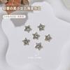 Accesorios de Uñas de Moda Estilo Japonés Diamantes Coloridos Perlas Forma de Estrella Pedrería Estrella de Sailor Moon Venta al por Mayor