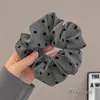 Goma para el Pelo de Flor de Encaje Estilo Coreano para Mujer Goma para el Pelo de Alta Gama Banda Elástica para Cola de Caballo Baja Flor de Pelo Accesorios para el Cabello