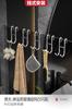 Gancho de Acero Inoxidable para Organizar y Colgar Artículos en la Cocina, Gancho sin Taladro, Gancho para Ropa, Gancho Móvil, Barra Horizontal Dorada, Gancho Individual para Vidrio