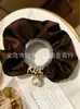 Ventas Directas de Fábrica Transfronterizas Sencillos Resortes para el Cabello de Niñas Scrunchies de Satén con Pedrería de Alta Calidad Resortes para el Cabello Cuerdas para el Cabello Resortes para el Cabello