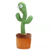 Juguetes Parlantes de Aprendizaje Cumpleaños Cactus Bailarín Cactus Giratorio Bebé Puede Cantar y Bailar Regalo para el Día del Niño