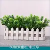 Adornos de Maceta de Flores Artificiales, Macetas de Valla, Juegos de Flores Artificiales, Decoraciones Festivas para Sala de Estar, Decoraciones de Interior, Arte Floral de Plástico