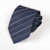 Azul Negocios Trabajo Profesional Traje Camisa Hombre Formal Rojo Atado a Mano Rayado Boda Novio