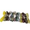 Cinturón plano de plástico láser de 5 mm, nuevo de fábrica, tejido a mano, cuerda mágica de color láser, bolso japonés para mujer, alambre tejido