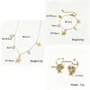 Collar Cruzado de Nuevo Producto Estilo Casual Estrella de Mar Concha Moda y Versátil Diseño de Nicho Ins Acero de Titanio Antidesvanecimiento