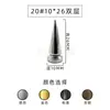 Fabricante Clavo Puntiagudo Uña Punk DIY Uña de Sauce Aleación de Zinc Bala Cónica Estilo Gótico Decorativo con Tornillo de Hierro Descuento