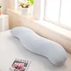 Travesseiro de Sono Profundo para Meninas, Travesseiro Longo para Abraçar as Pernas na Cama, Travesseiro Longo de Lado de Formato Irregular, Travesseiro de Sono Profundo Estrela de Seda com Sensação Gelada
