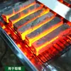 Carvão para Churrasco, Carvão de Bambu Sem Fumaça para Aquecimento Interno, Carvão de Frutífera de Queima Rápida, Carvão Fabricado para Uso Externo