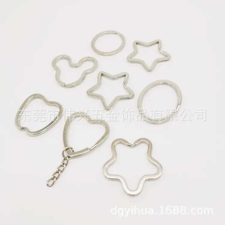 钥匙圈钥匙扣狗扣珠链