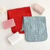 Comercio Exterior Transfronterizo Toalla para Bebés y Niños Absorbente y Transpirable Toalla para Saliva Anti-Escupir de Recién Nacido Seersucker Toalla Facial para Bebé