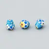 Nuevo Estilo Chino S999 Plata Pura Cabeza de Buda Trino de Loto Esmaltado DIY Pulsera Hecha a Mano Material de Accesorios de Plata