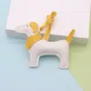 Colgante para Bolso de Cachorro Serie Miu en Stock, Llavero Adorable de Perro, Adorno para Colgar en el Coche, Colgante de Cuero de Cachorro