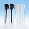 Botellas de Perfume Transfronterizas 1ml 2ml 3ml Botellas Pequeñas de Vidrio para Muestras para Pruebas de Fragancia Botellas Vacías Capacidad Pequeña Tamaño de Viaje