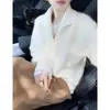 Suéter de Mohair Verde con Cuello en V Estilo Old Money LEKA para Mujer, Otoño e Invierno, Casual y Sofisticado, Tejido Grueso con Cuello de Solapa