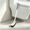 Cepillo para inodoro de limpieza de baño, cepillo para inodoro multifuncional de mango largo para uso doméstico, cepillo para inodoro montado en la pared, cepillo para inodoro de sentadilla