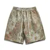 Novas Calças de Praia Esportivas Casuais Tendência 2024 Marca Cruzada Masculinas e Femininas Estilo Econômico Shorts de Lã Moda